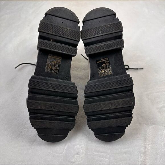 Yoki white combat boots size 10 - Picture 7 of 10